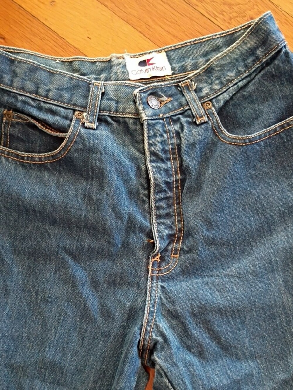 Vintage Calvin Klein Jeans Made In The USA - Picture 3 of 9
